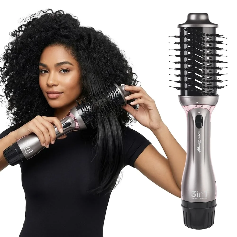 IKONIC 3 in 1 Express Styler Grey for Womens image 2