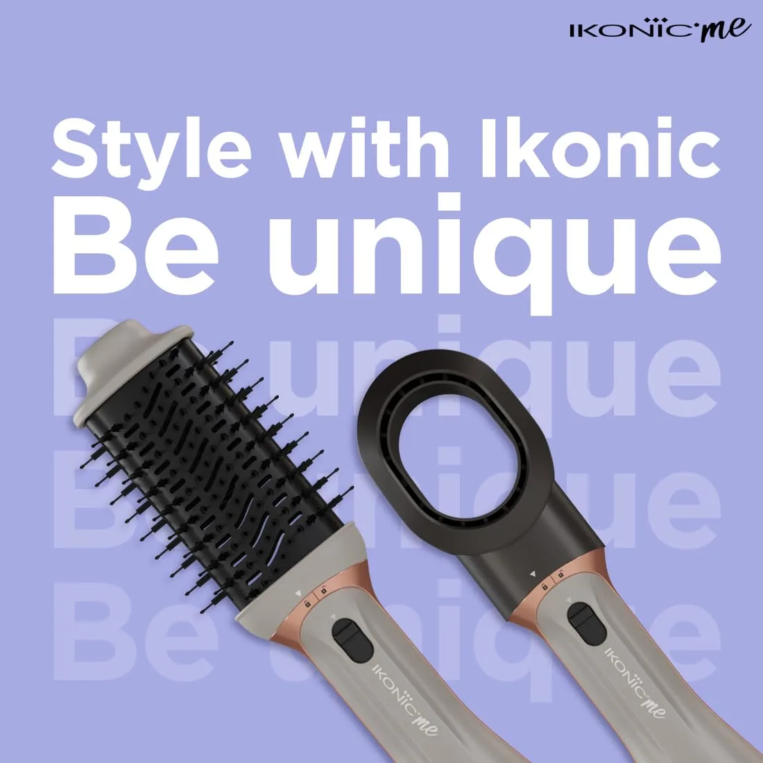 IKONIC 3 in 1 Express Styler Grey for Womens image 7