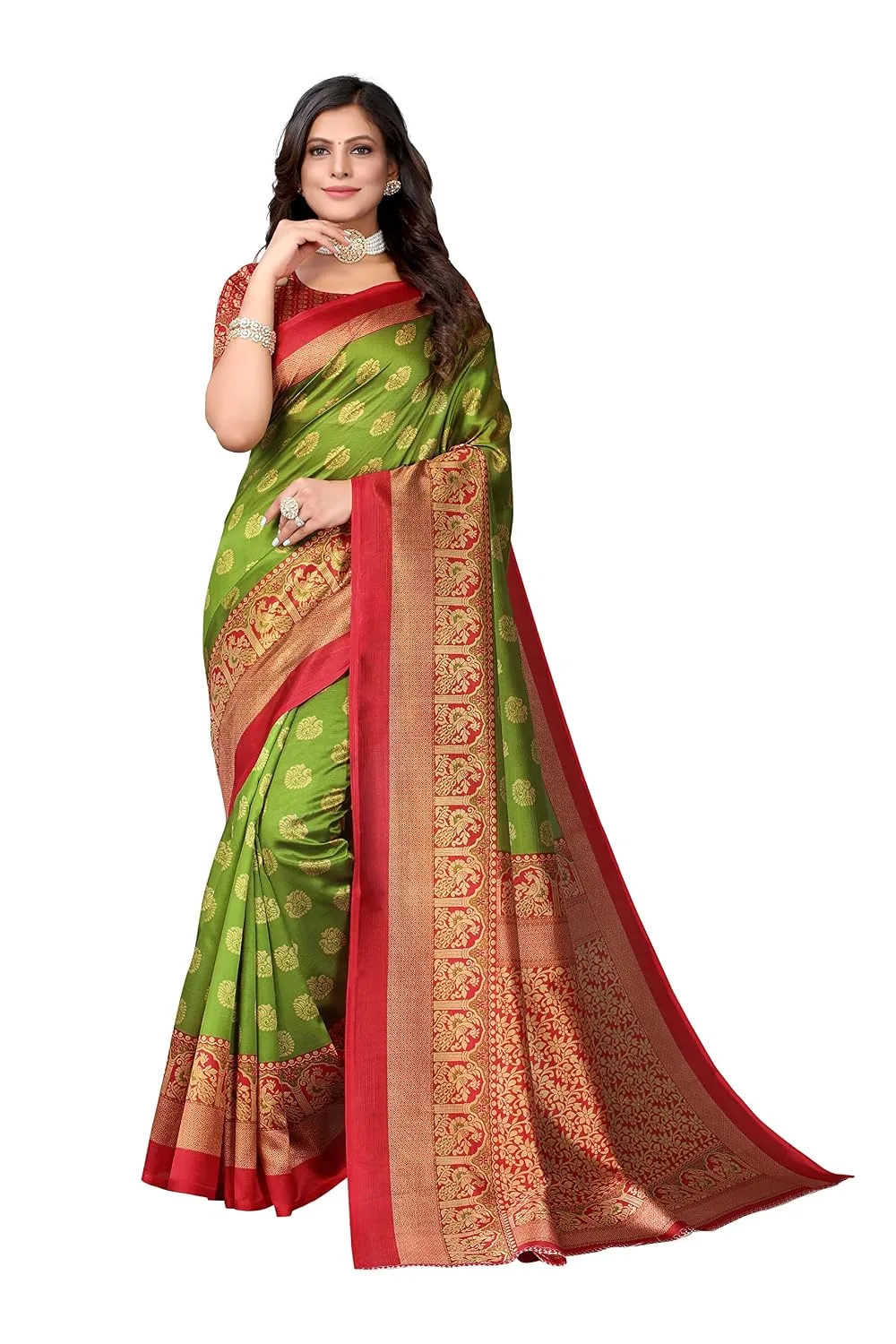 Women's Jacquard Art Silk