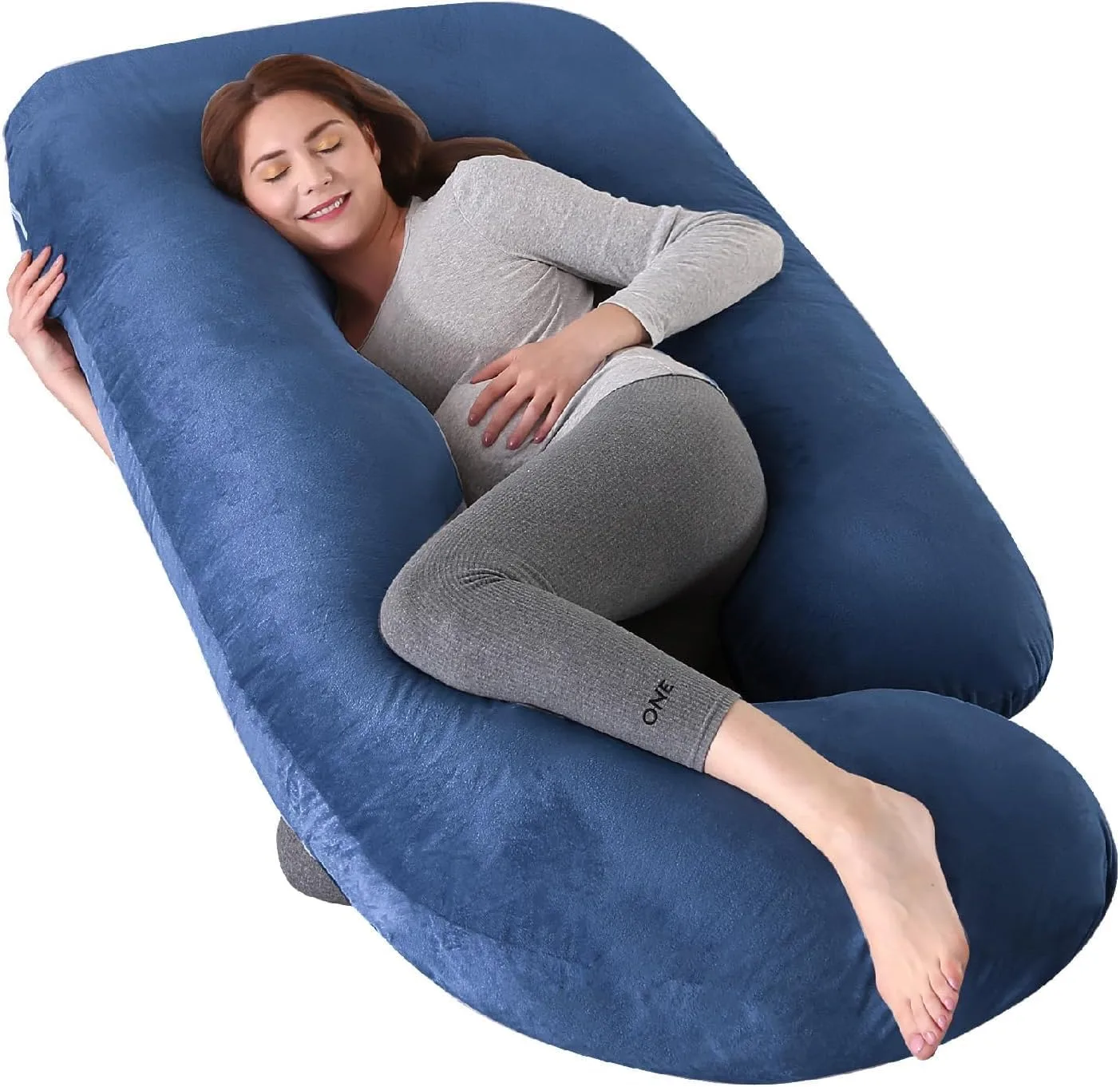 U-Shape Full Body Pregnancy Pillows, Maternity Pillow for Sleeping Support for Pregnant Woman