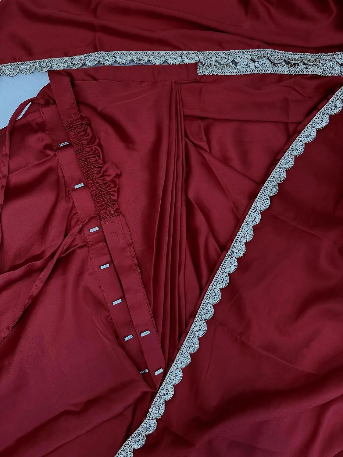 Ready To Wear Saree For Women Satin Silk Readymade buy Near Me image 4