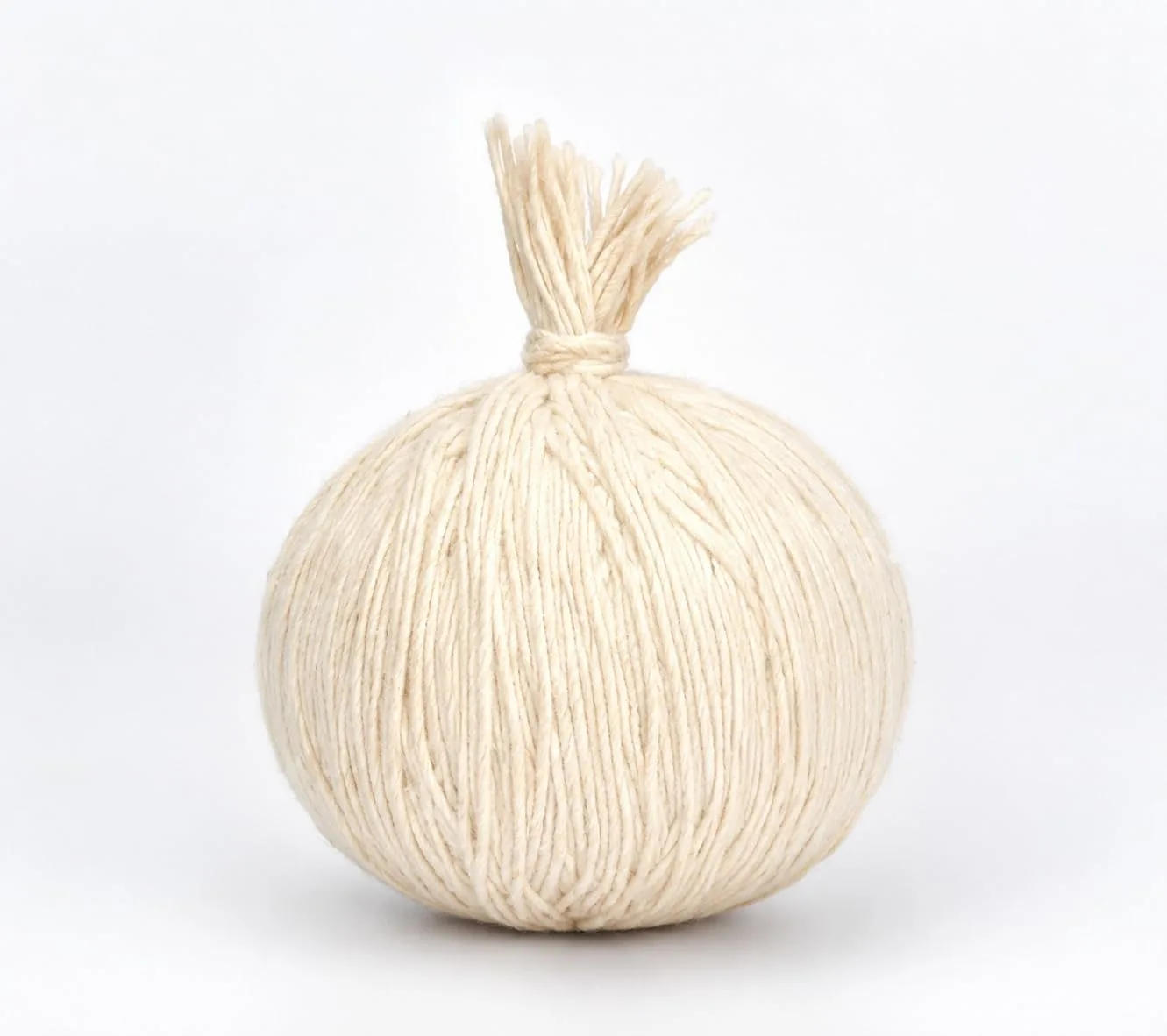 Premium Ball Cotton Wick - Long Burning Pooja Wicks | Pack of 3 (150g Each) buy Near Me image 2