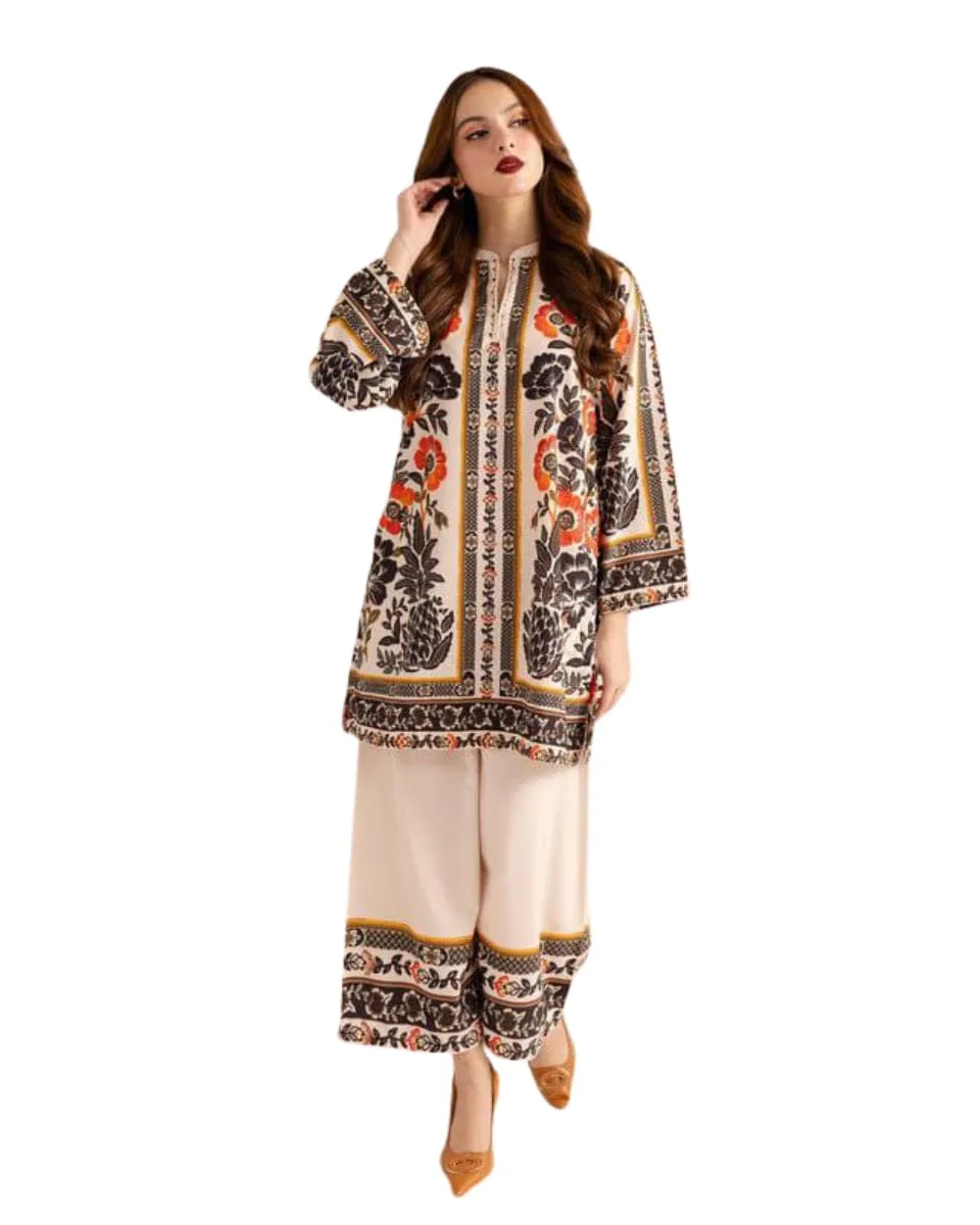 Near Me Attires Turkish Coord Set for Women Cotton Poly Rayon by nearme.com.np