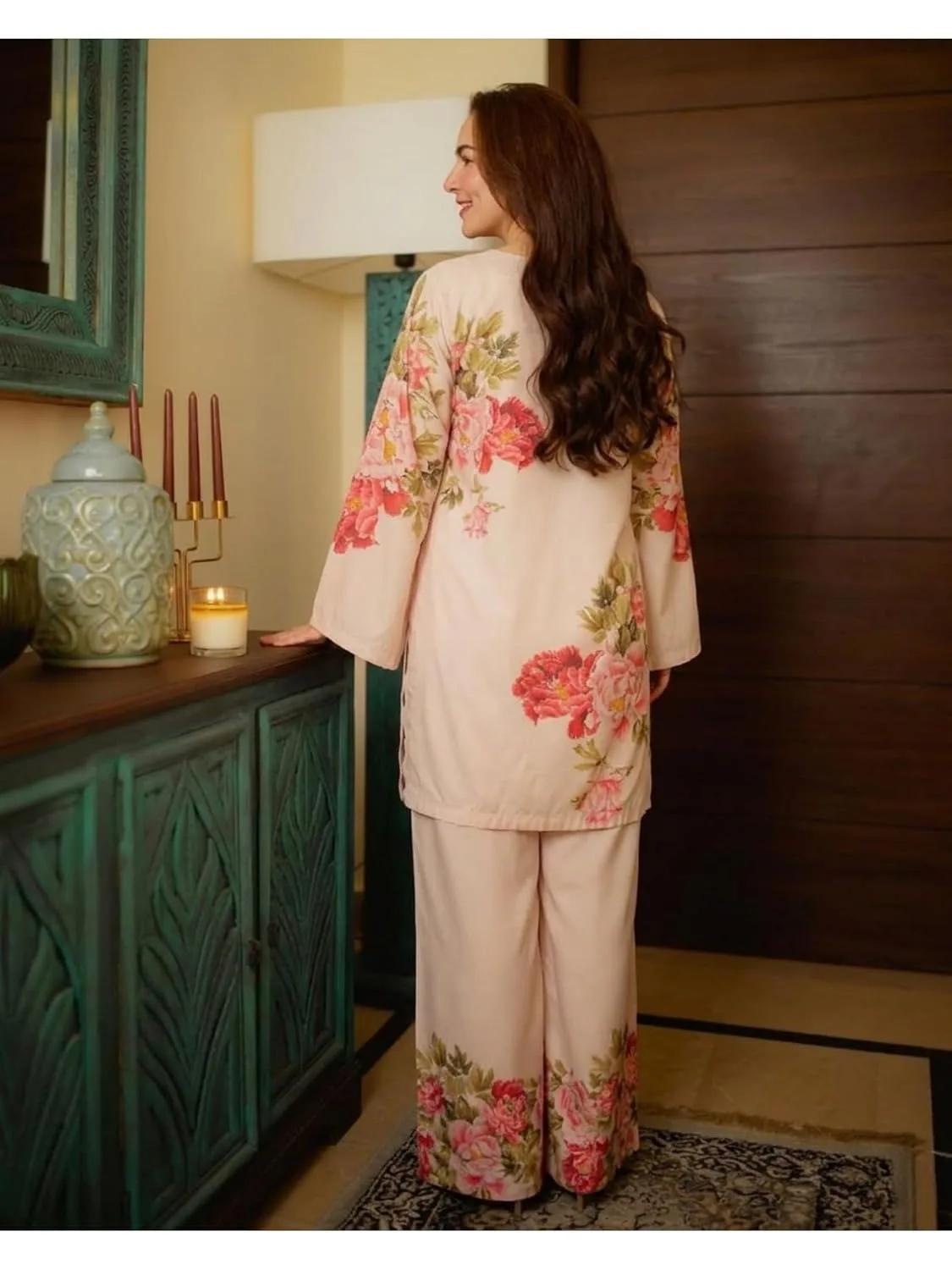 Cord Set for Women Cotton Stylish Poly Rayon - Turkish Co Ord Set for Women at Near Me Online image 5