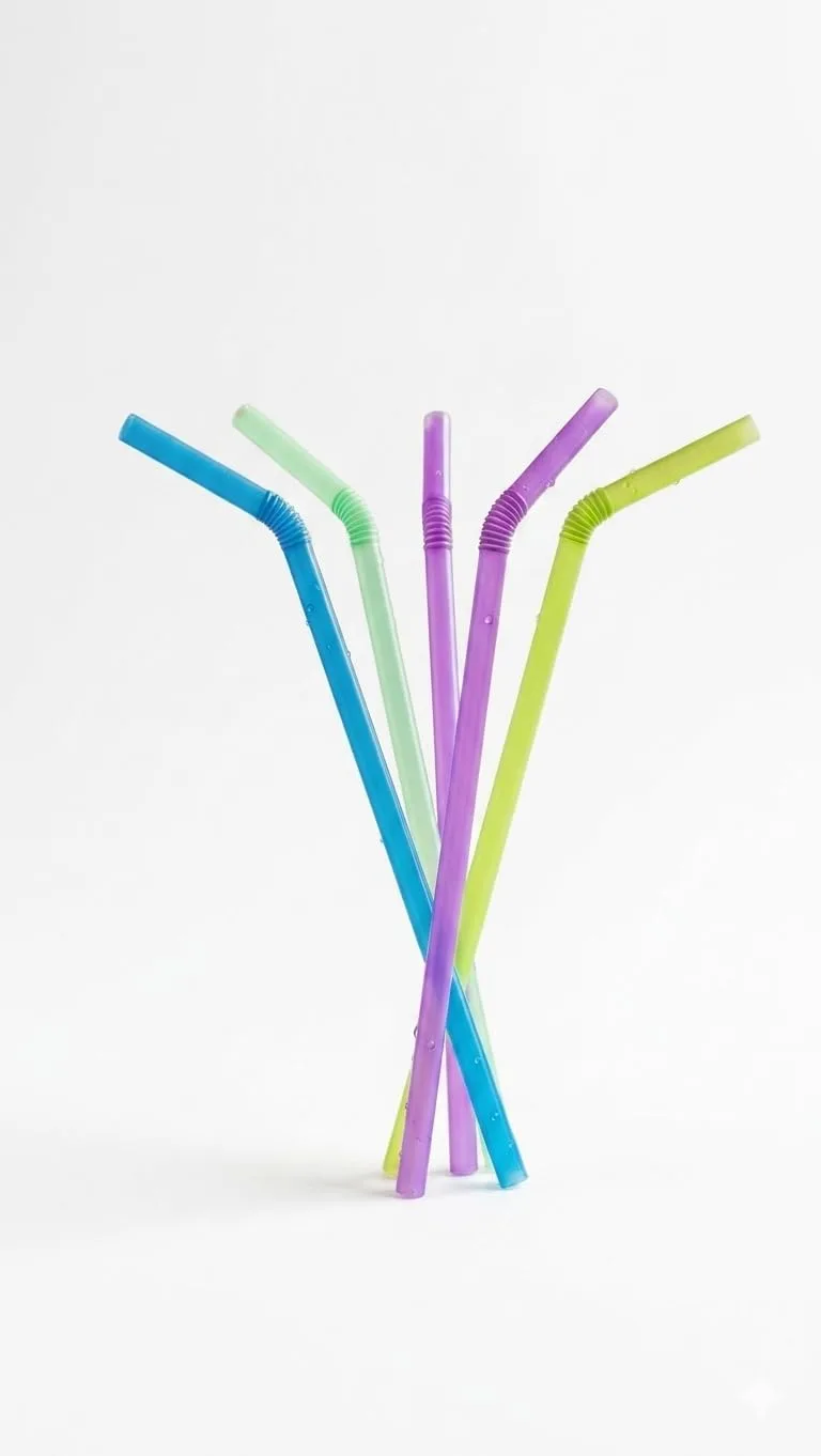 Flexible Straw, Bendable Design for Easy Drinking Pack of 80