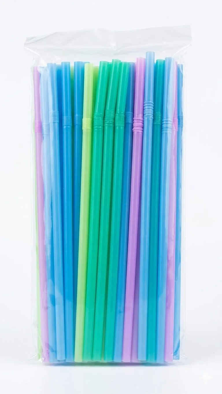 Flexible Straw, Bendable Design for Easy Drinking Pack of 80 image 4