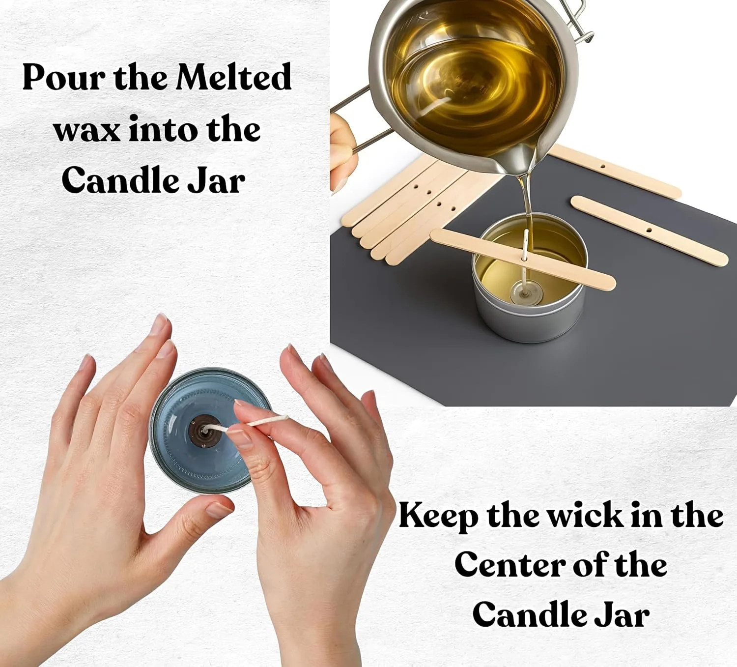 Candle Making Thread | Candle Wick150 (1-2-3-4-5-6 inches) Candles Making Supplies buy Online Nepal image 4