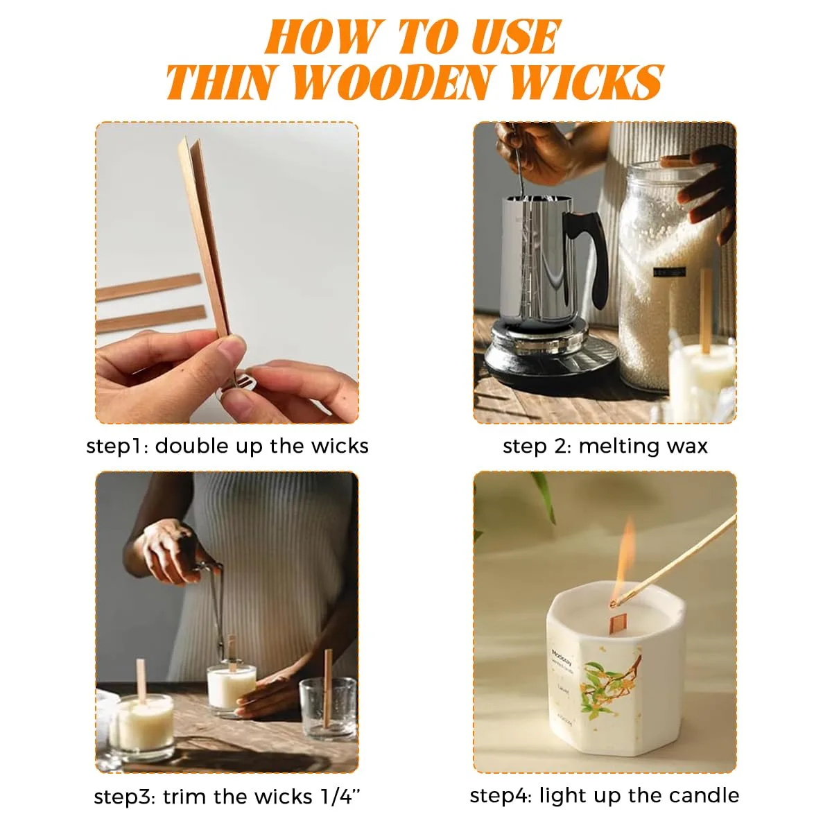 Wooden Candle Wicks Sticks For Candle Making buy Near Me image 4