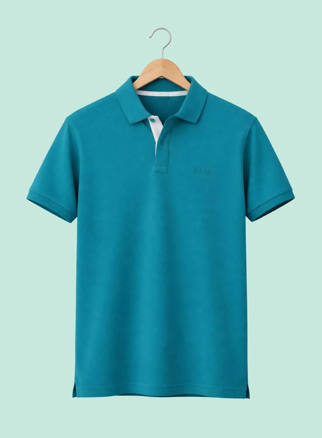 Buy Men's Cotton Blend Half Sleeve Polo Neck T-Shirt at nearme.com.np image 26