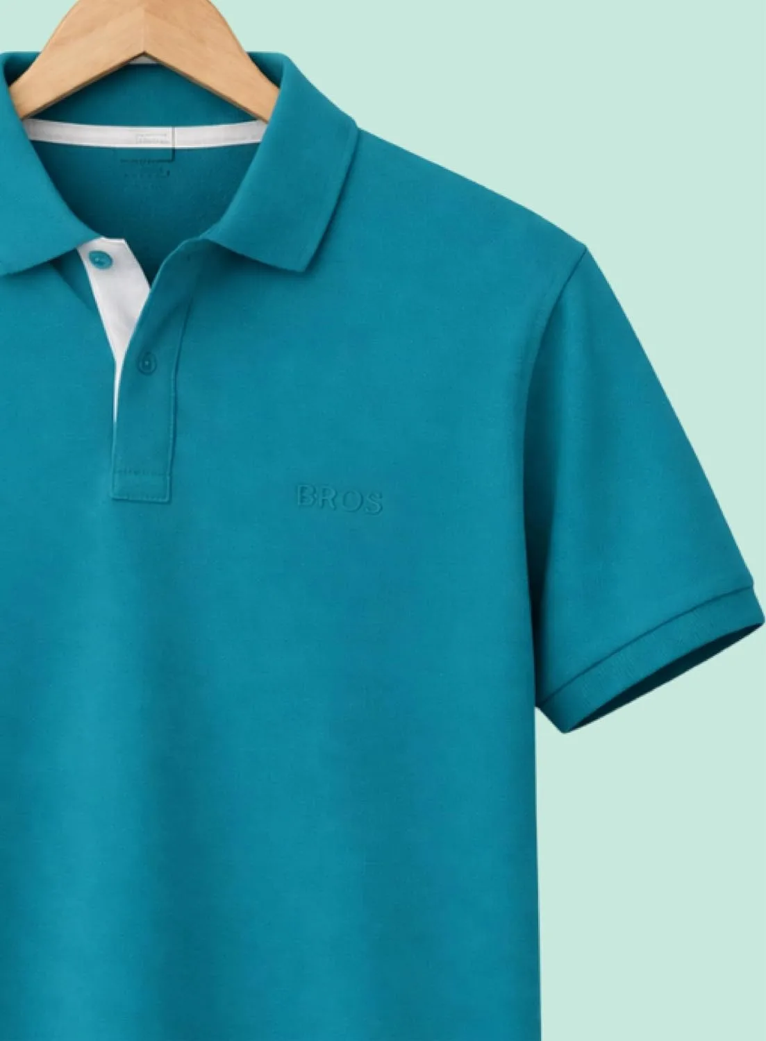 Buy Men's Cotton Blend Half Sleeve Polo Neck T-Shirt at nearme.com.np image 28