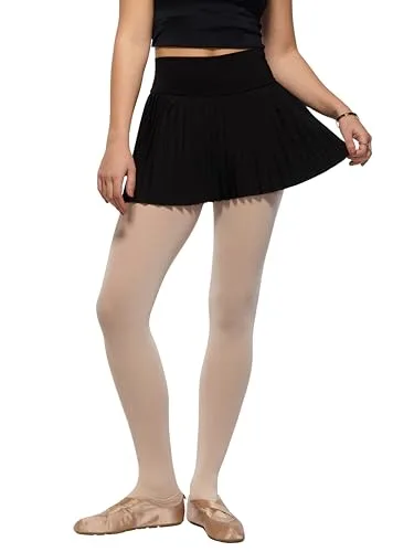 CAVA Navy Plie Pleated Skort image 3 — Black