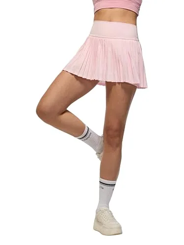CAVA Navy Plie Pleated Skort image 5 — Pink