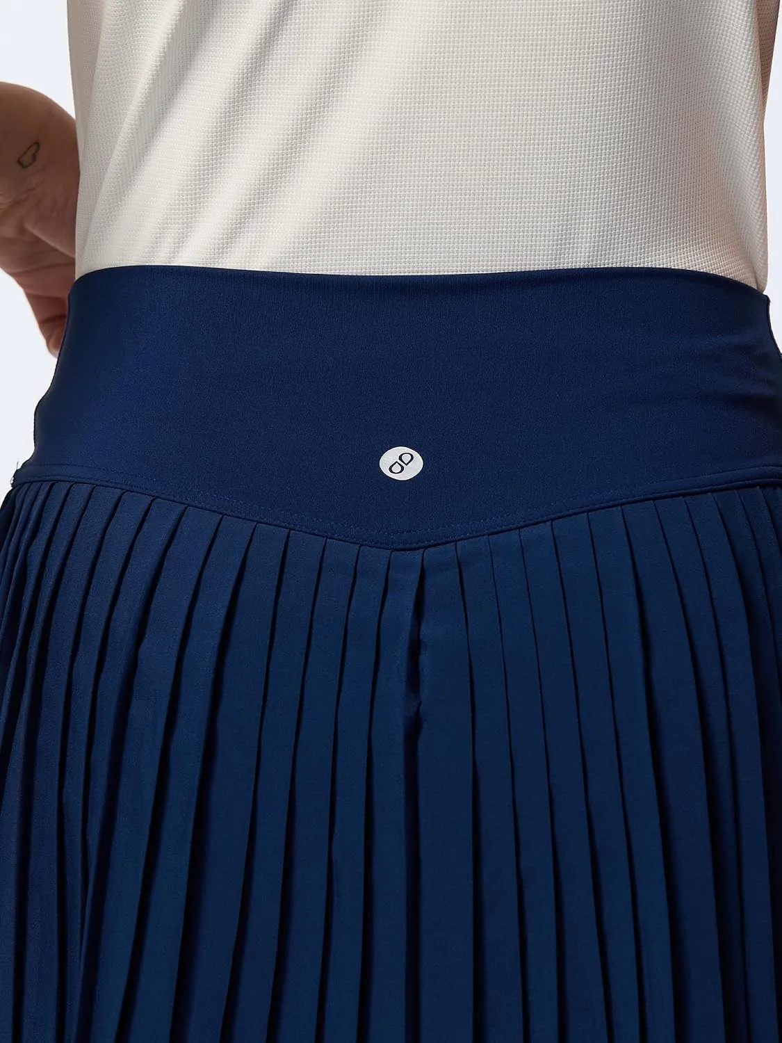 CAVA Navy Plie Pleated Skort image 12