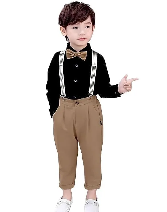 Buy Kids Formalwear Set with Suspenders, Bow Tie and Pants at nearme.com.np