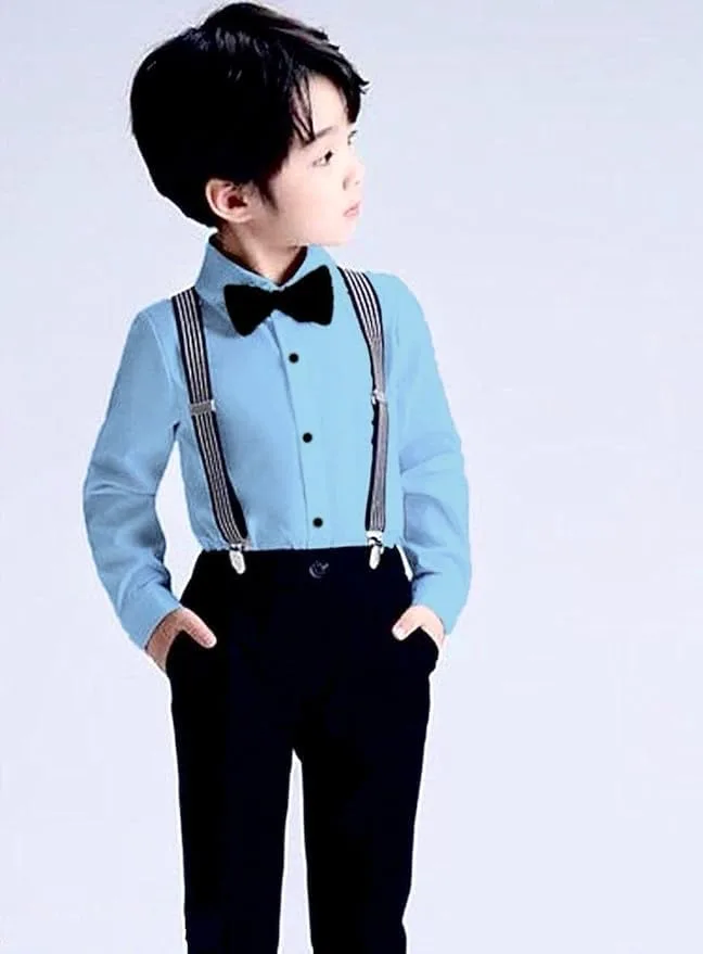 Buy Kids Formalwear Set with Suspenders, Bow Tie and Pants at nearme.com.np image 11