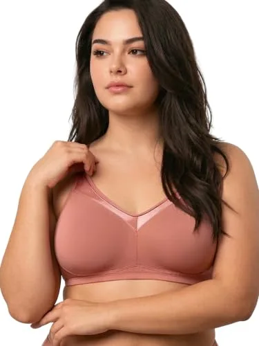 Buy Enamor Full Support Minimizer Cotton Bra For Women Non-Padded, Non-Wired & Full Coverage With Seamless Cup at nearme.com.np image 7 — Rosette