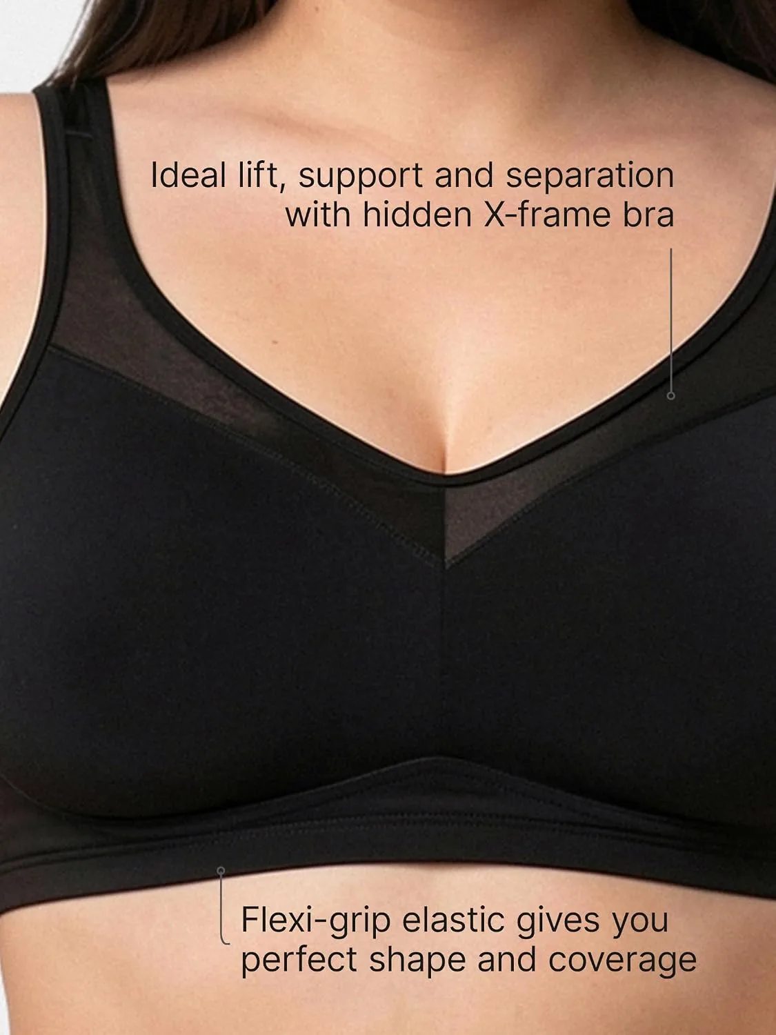 Buy Enamor Full Support Minimizer Cotton Bra For Women Non-Padded, Non-Wired & Full Coverage With Seamless Cup at nearme.com.np image 13