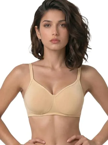 Buy Side Support Shaper Supima Cotton Everyday Bra - Non-Padded, Wirefree & High Coverage at nearme.com.np image 5 — SKIN