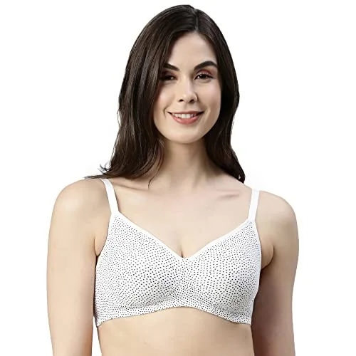 Buy Side Support Shaper Supima Cotton Everyday Bra - Non-Padded, Wirefree & High Coverage at nearme.com.np image 17 — Ditsy Dots Print