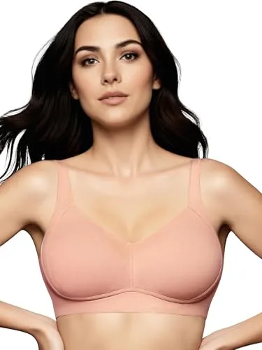 Buy Enamor Bamboo Cotton A077 T-Shirt Bra-Light Padded, Wirefree, Full Coverage at nearme.com.np image 2 — Honey Beige