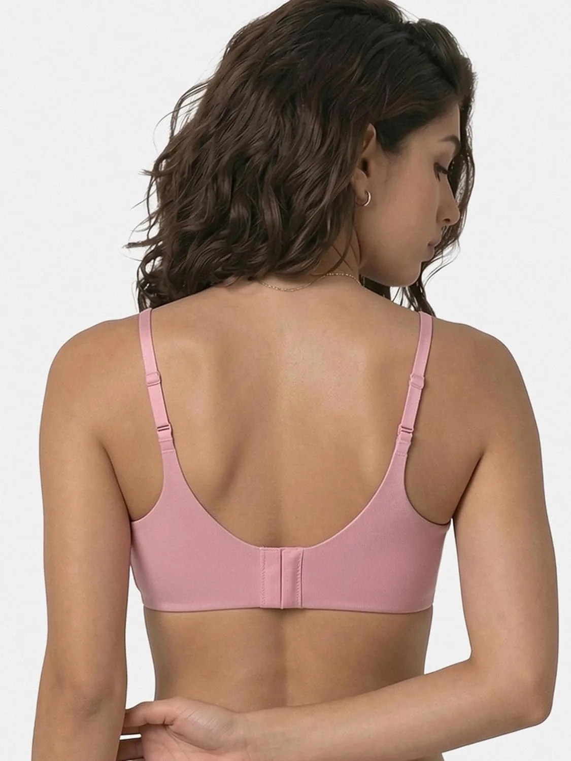 Buy Enamor Bamboo Cotton A077 T-Shirt Bra-Light Padded, Wirefree, Full Coverage at nearme.com.np image 10