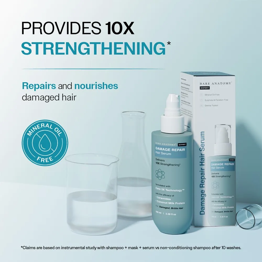 Bare Anatomy Damage Repair Hair Serum image 6